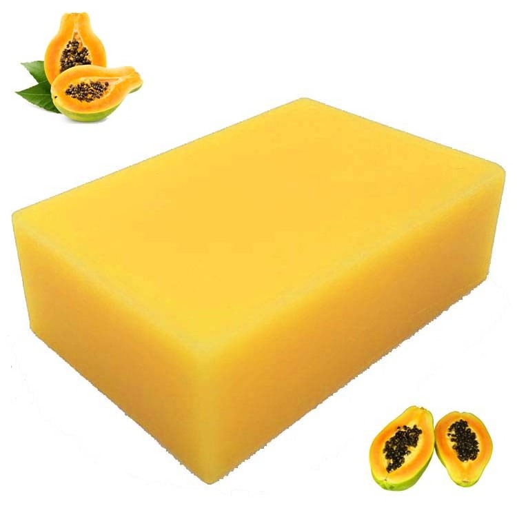 Wholesale 100% Natural  Plant Exact Organic Skin Whitening Brightening Kojic Acid & Papaya Soap