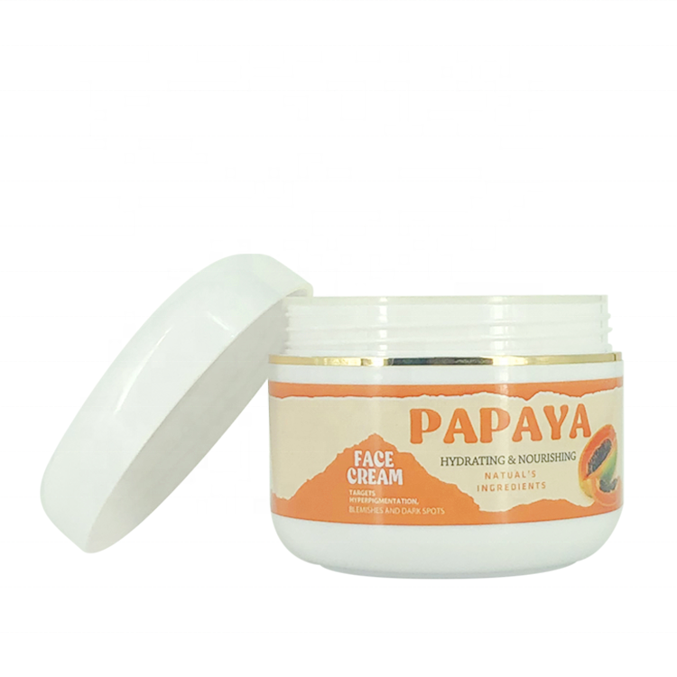 Private Label Natural Organic Lightening Skin Whitening Moisturizing Papaya Bleaching Cream