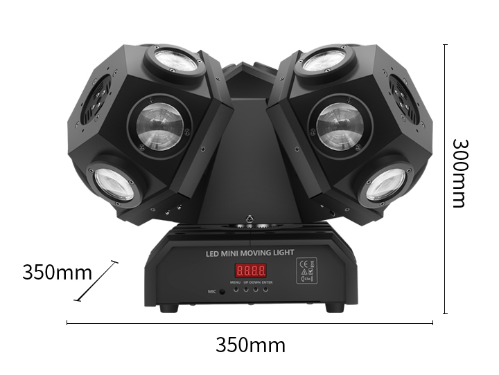 Hot Sale 18cs 10W RGBW 4IN1 LED moving head light dj laser lights party lighting for stage event club disco bar