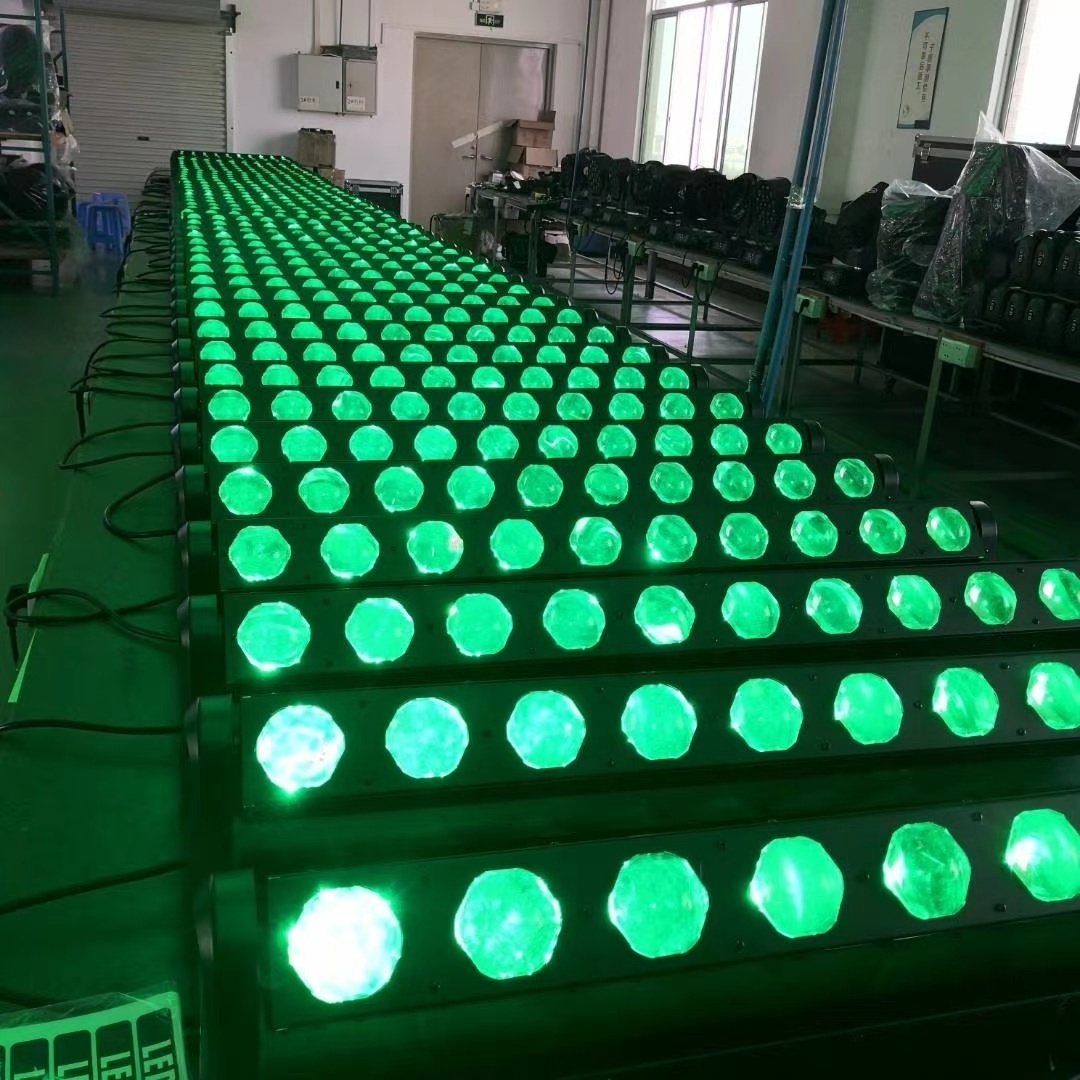 High quality 10pcs*40w 4 In 1 Rgbw DJ DMX  Led swing Beam Bar 10*40W Moving Head Beam Stage Lights Disco bar light design