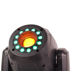 luces dj 100W led spot moving spot  light with led ring for DJ Disco Stage luces led discoteca dj light