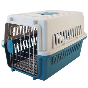 Nice Quality Airline Approved Plastic Dog Cat Pet Kennel Pet Crate Carrier Travel For Cats And Dogs