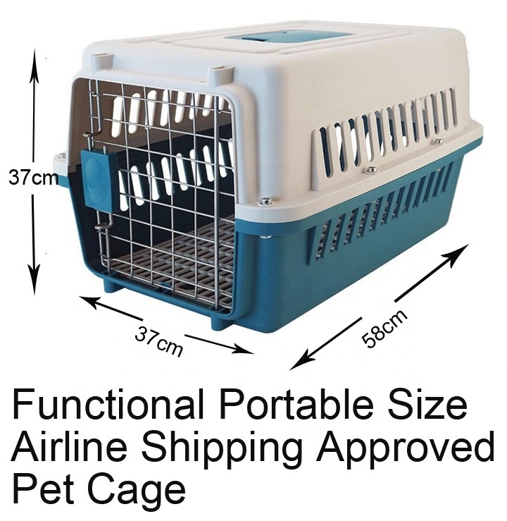 Hard-Sided Dog Cat Best Pet Travel Plastic Carrier Pet Carrier Airline Approved For Quick Trips Spree Travel