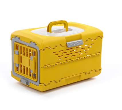 Manufacture Pet Shipping Box Durable Dog Folding  Cage Travel Accessory For Pet Cat