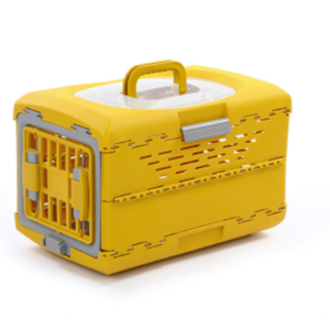 Manufacture Pet Shipping Box Durable Dog Folding  Cage Travel Accessory For Pet Cat