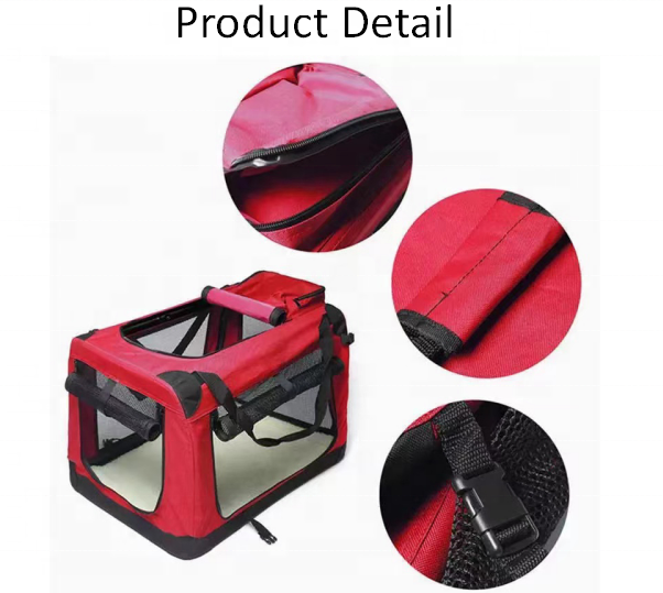 Portable Bike Pet Carrier Backpack Foldable For Dog Cat Pet Travel Carrier