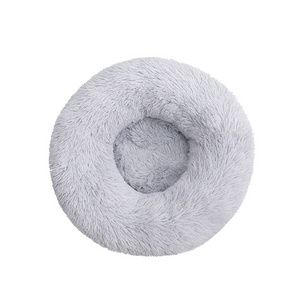 New Product Portable Colorful Donut Cuddler Washable Flush Pet Bed for Small Dogs And Cats