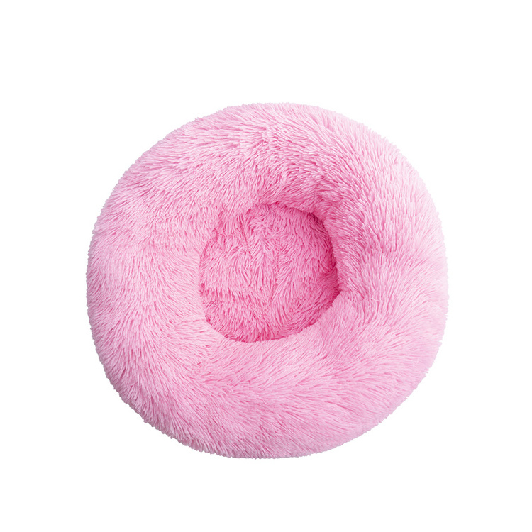 New Rainbow Modern Pet Beds For Small Dogs And Cats Donut Cuddler Princess Dog Bed