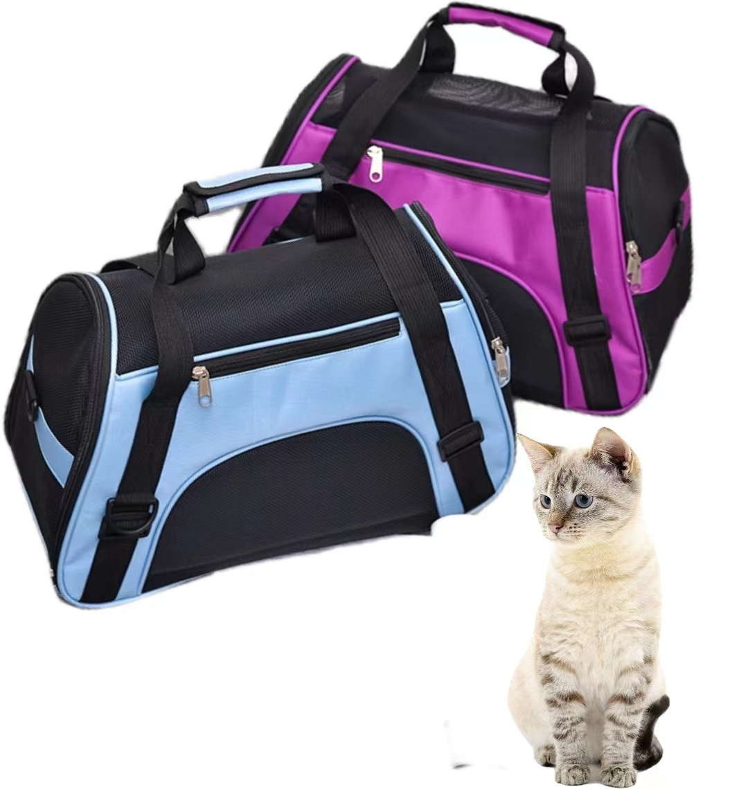 Nice Quality Large Capacity Dog Outdoor Bag  Portable Pet Carrier Breathable Cage For Dog Cat