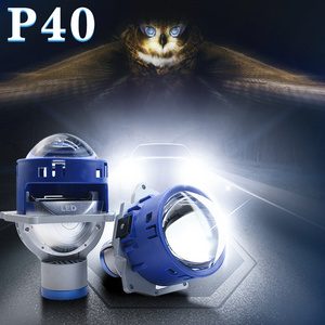 2023 best seller gtr led projector  led laser projector lens headlight h4 P40 led laser headlamp projector