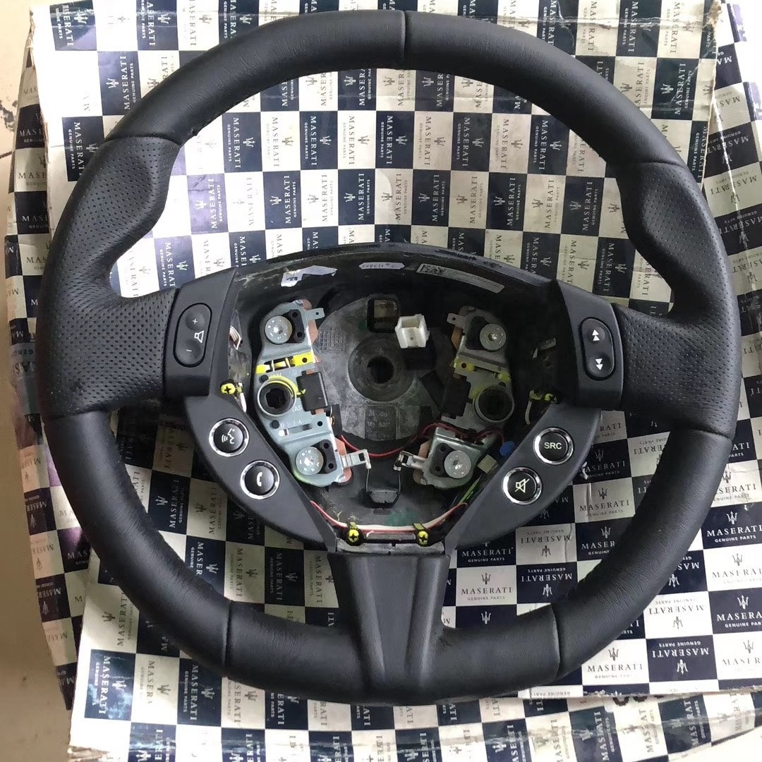 OEM ODM Customization Steering Wheel For Maserati Ghibli Levante Quattroporte Carbon Fiber Steering Wheel