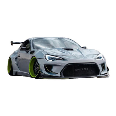 for Toyota GT86 wide body kit GT86 Upgrade ROBOT Style Front and rear bumper Spoiler hood Wide-body Kit