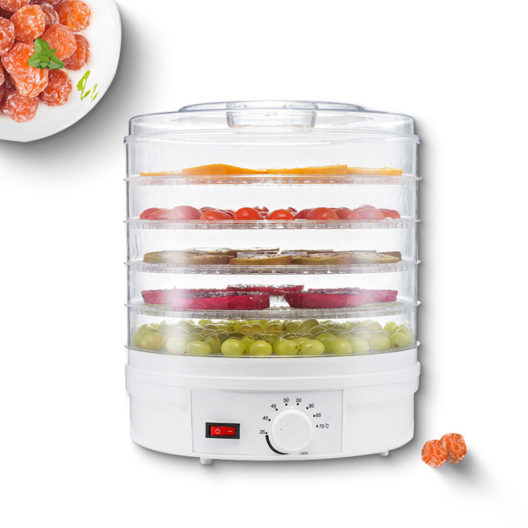 Commercial Food Processors Small,Digital 5 Layers Fruit Vegetable Food Dehydrator/