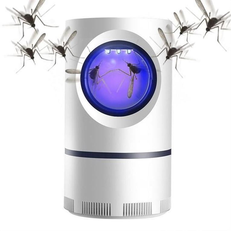 Indoor Portable Mosquito Repellent, LED Lamp UV Lights Fly Repellent Powerful Fan Soft Rechargeable for Insect Control Use/