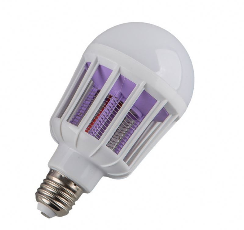 UV LED zapping bulb, mosquito killing bulb bug zapper Insect Fly Killer Lamp/