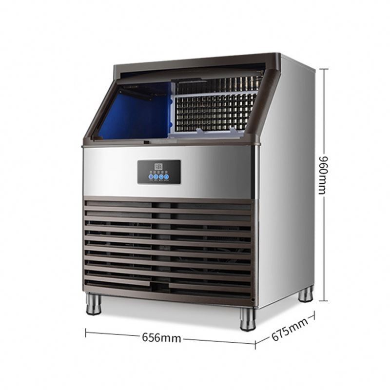 Commercial small ice maker, Milk tea shop hotel bar KTV cube ice machine/