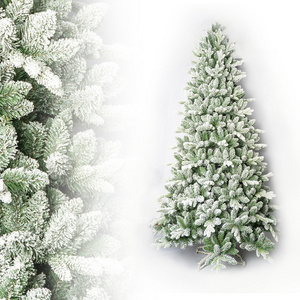 Artificial Flocked Snowing Christmas Tree for Home Decorations