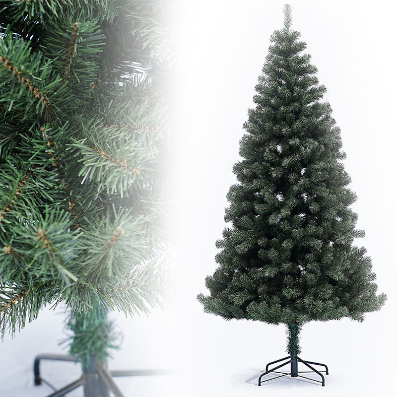 Wholesale Cheap Price Pvc Flocked Artificial Christmas Tree White Powder Snowing Indoor Outdoor Home Decorative