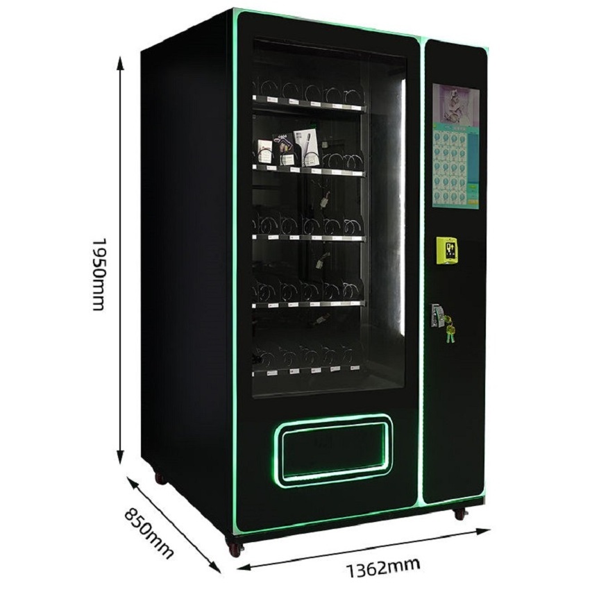 Riteng Outdoor Credit Card Reader Snack Drink Dispensers Instant Noodle Vending Machines Automatic Water Vending Machine