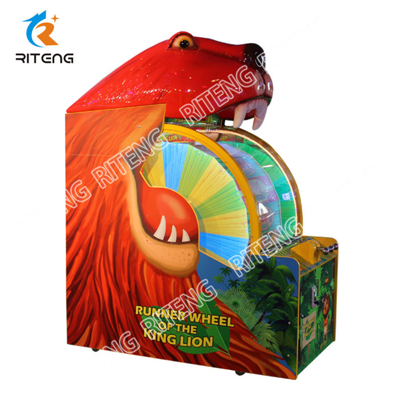 coin operated games indoor amusement bass wheel arcade ticket redemption lottery game machine