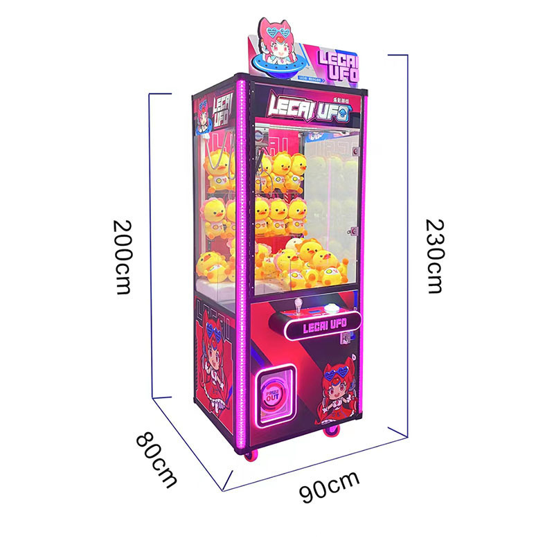 Riteng Fun House Claw Machine Arcade Game Toy Crane Coin Operated Fun Zone Full Size Arcade Ufo Catcher Claw Machine