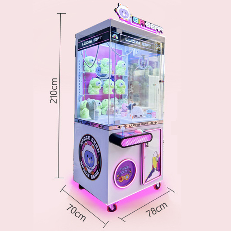 Riteng Unique Claw Machine Supplies Huge Gashapon Claw Machine Space Warrior Crane Mini Claw Machine 110 volt