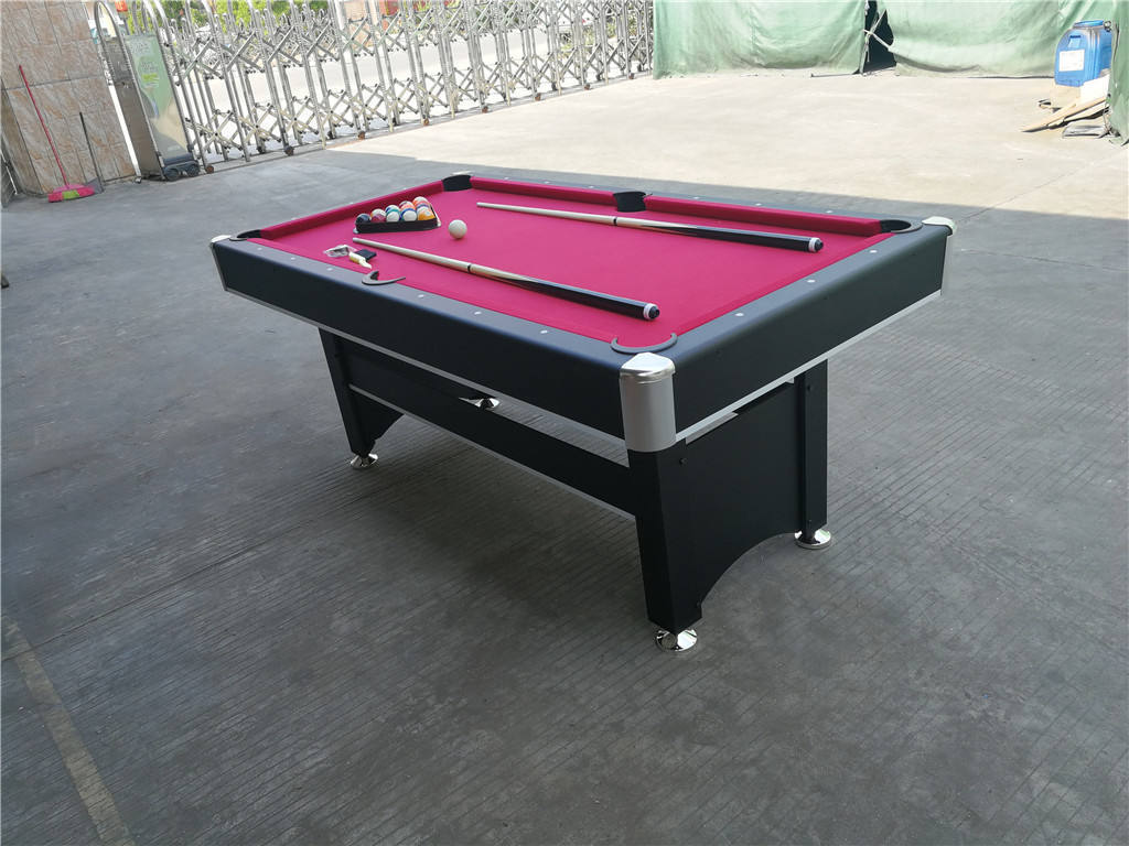 Riteng Custom Snooker Table Billiard 12ft Professional Custom Red Carom Billiard Table 9ft