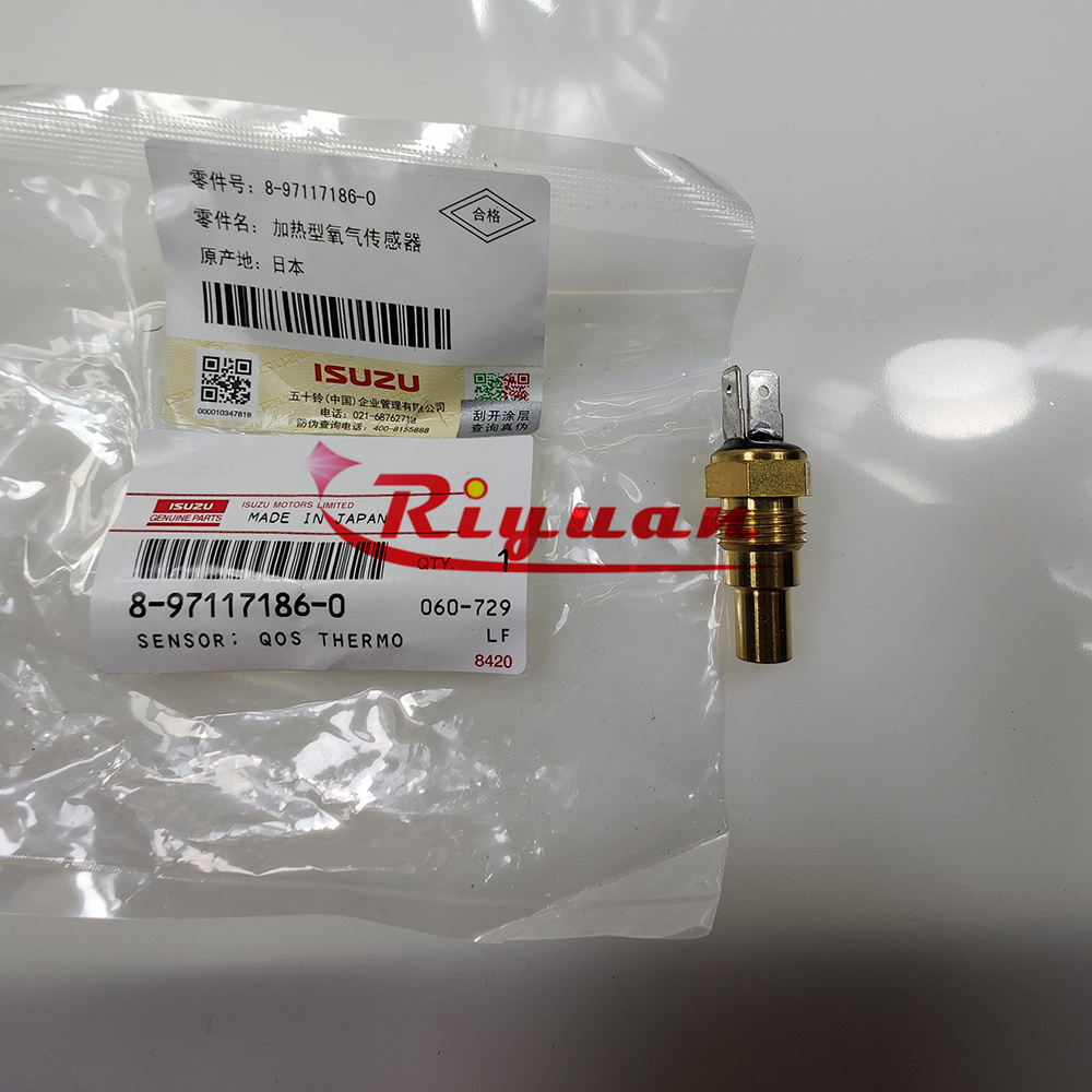 Genuine water temperature sensor  8-97117186-0 897117-1860 8971171860 6HK1 4JG1 4JG2 C240 4BG1 4JB1 For isuzu