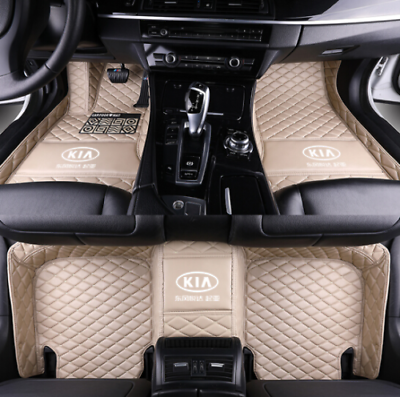 Factory Supply luxury Car Floor Mat Suitable For Rio  Soul Forte Optima Stinger  custom Car mats