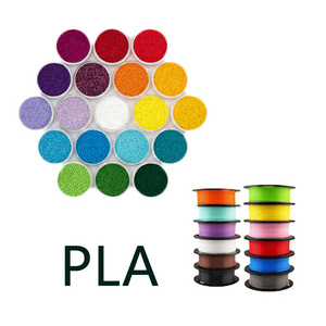 PLA color Masterbatch in Assorted Colors Red Yellow Orange Green Blue Purple White with Black