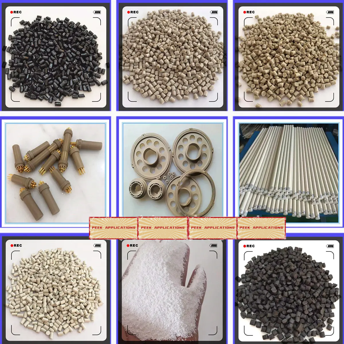 Direct Factory Plastic Raw Materials PEEK pellets medical aerospace industry PEEK granules 3d printing material