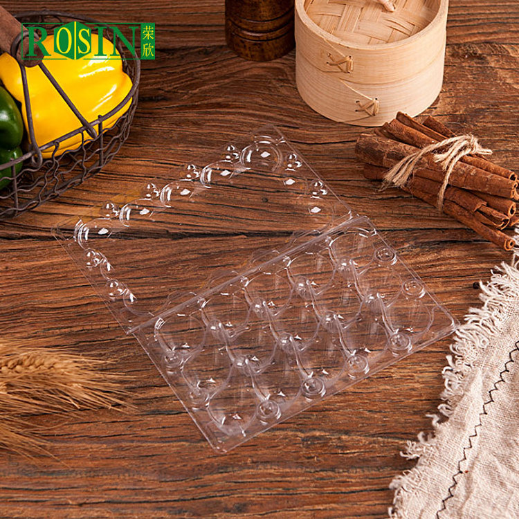 Quail Egg Carton 15 Holes Plastic Egg Tray with Lid Clear Clamshell Disposable Wholesale Pet/pvc Blister Food 16.6*10.5*3.9cm