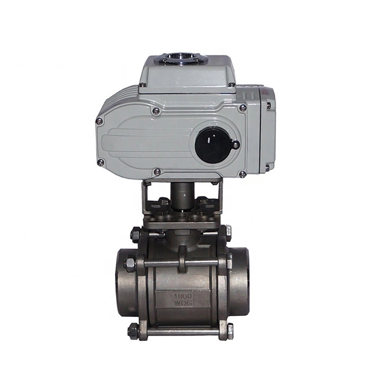 Wireless Remote Control motorized modulating two way electric ball valve