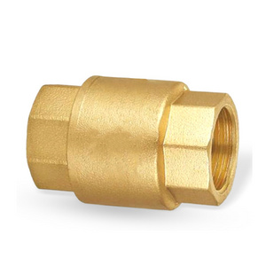 1/2 - 4 Inch Water Vertical Spring swing one way Brass Check Valve