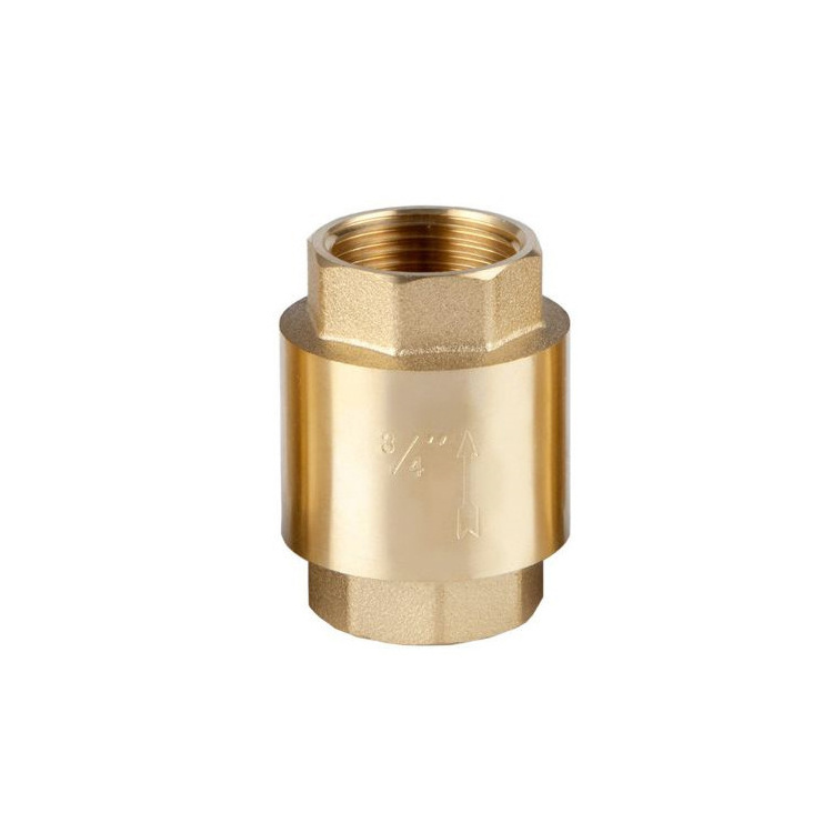 1/2 - 4 Inch Water Vertical Spring swing one way Brass Check Valve