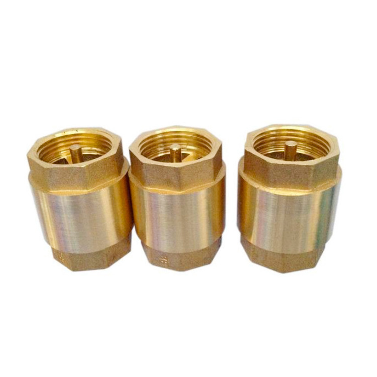 1/2 - 4 Inch Water Vertical Spring swing one way Brass Check Valve