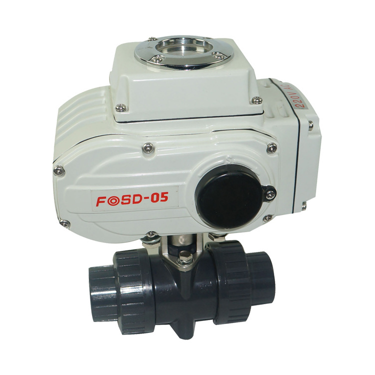 Factory Direct Electric Plastic Double True Union Pvc Ball Valve