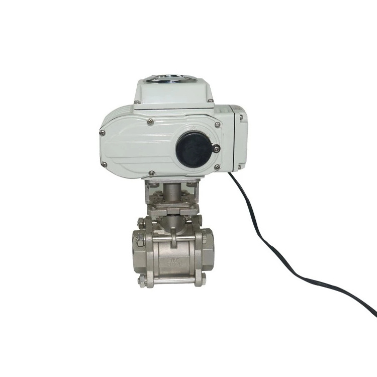 Wireless Remote Control motorized modulating two way electric ball valve