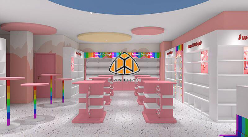 Candy Store Interior Design Shop Fittings And Display Sweet Store Round Candy Display Shop Confectionery Display