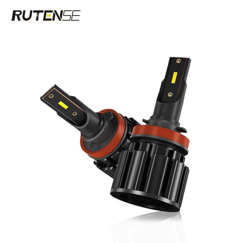 RUTENSE auto lighting systems 6500K 100W 20000LM led canbus h1 9005 h4 h7 car interior led light bulb for car