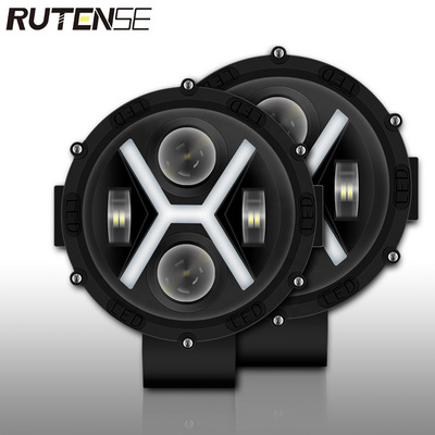 RUTENSE High Power 12V 24V Led Driving Beam Off Road Spot Light 7 inch work light Car Light Accessories