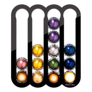 Coffee Pods Stand, Magnetic Acrylic Coffee Capsule Storage Rack Holder Organizer for Nespresso OriginalLine Capsules