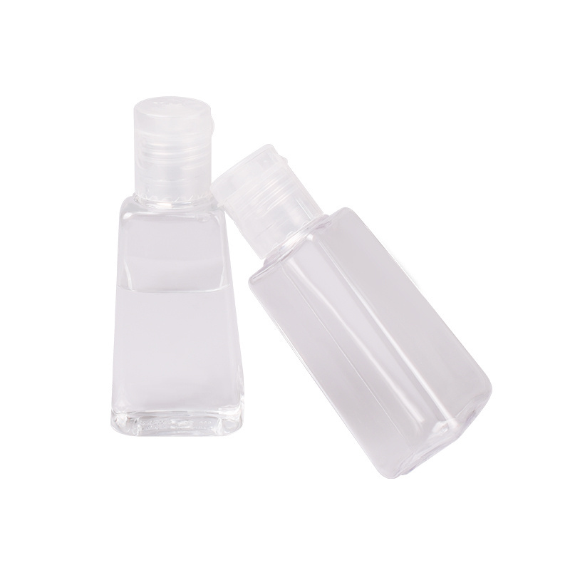 Outdoor Carrying Hand Sanitizer Bottle Disinfectant Bottle 30ml 50 Ml Empty Plastic Hook Spray Bottle Keychain