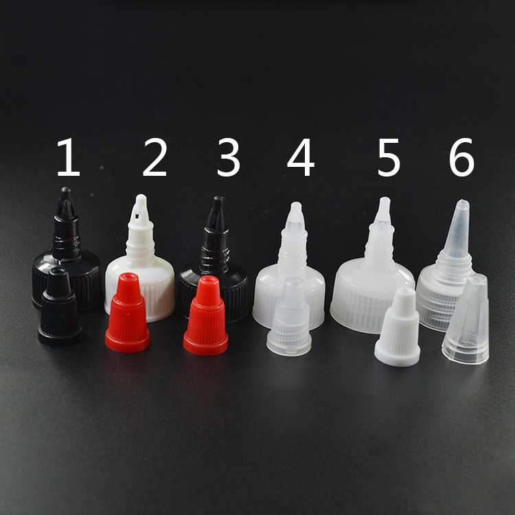 30ml 60ml 100ml 120ml 250ml 500ml 1000ml empty transparent black HDPE plastic squeeze twist dropper Glue bottles