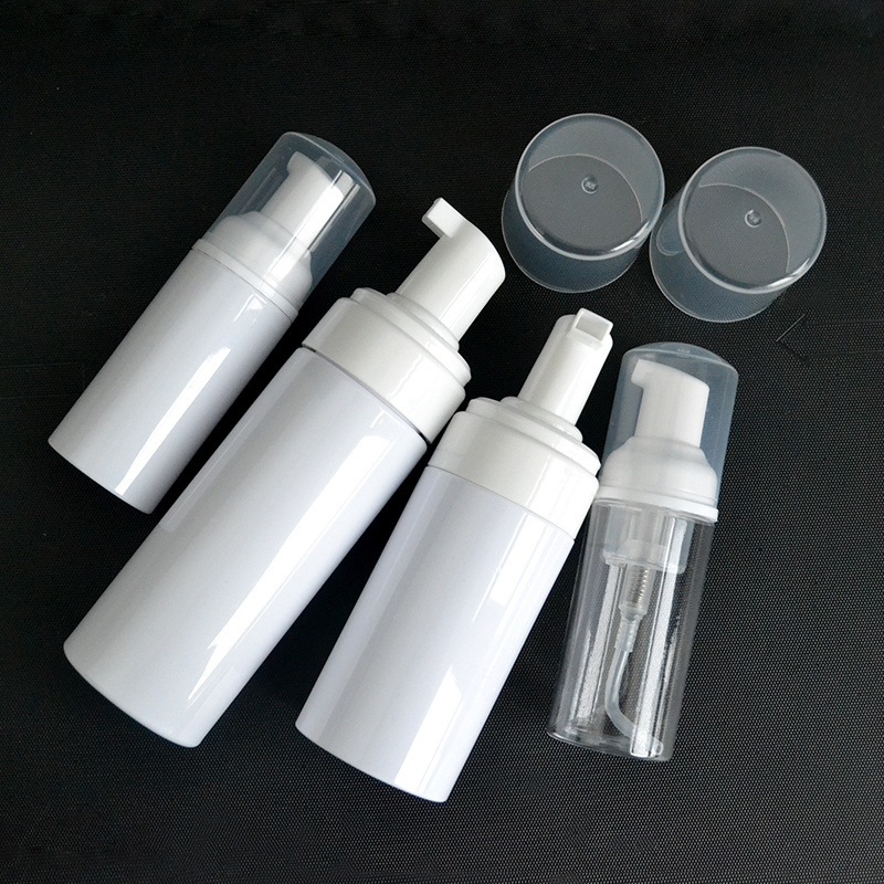 Empty 30ml 50ml 100ml 150ml 200ml 250ml Pet Cosmetic Liquid Soap Dispenser With Foam Pump Bottle