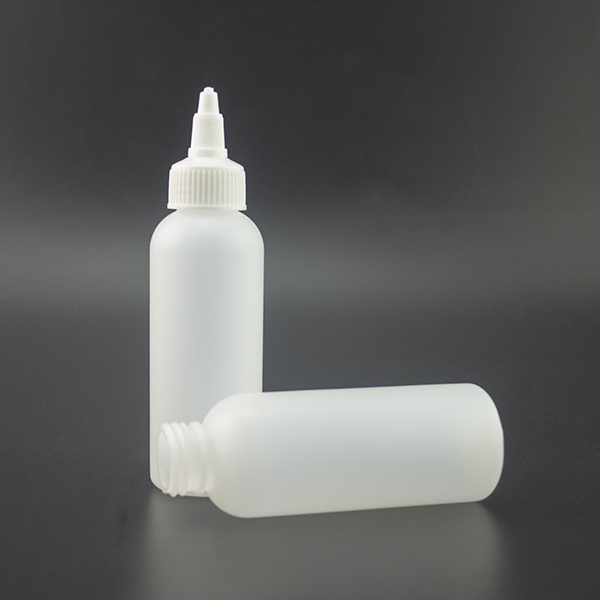 30ml 60ml 100ml clear glue pe soft plastic squeeze bottle with twist top cap