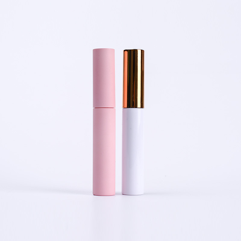 Private Label Small Mini  cosmetic packaging 3ml 5ml 10ml  empty plastic lip gloss tube with brush