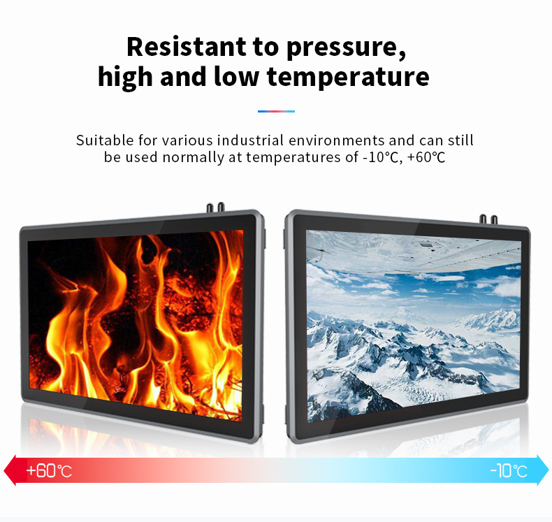 HD A Level Screen Industrial Open Frame Grade Touch Screen Rugged Tablet 12 13 15 21 27 32 Inch Waterproof Android Monitor