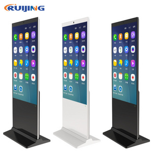 Floor Standing Kiosk Digital Signage and Display Wifi Lcd Touch Screen Totem Kiosks 55 Inch Indoor Advertising Playing Equipment