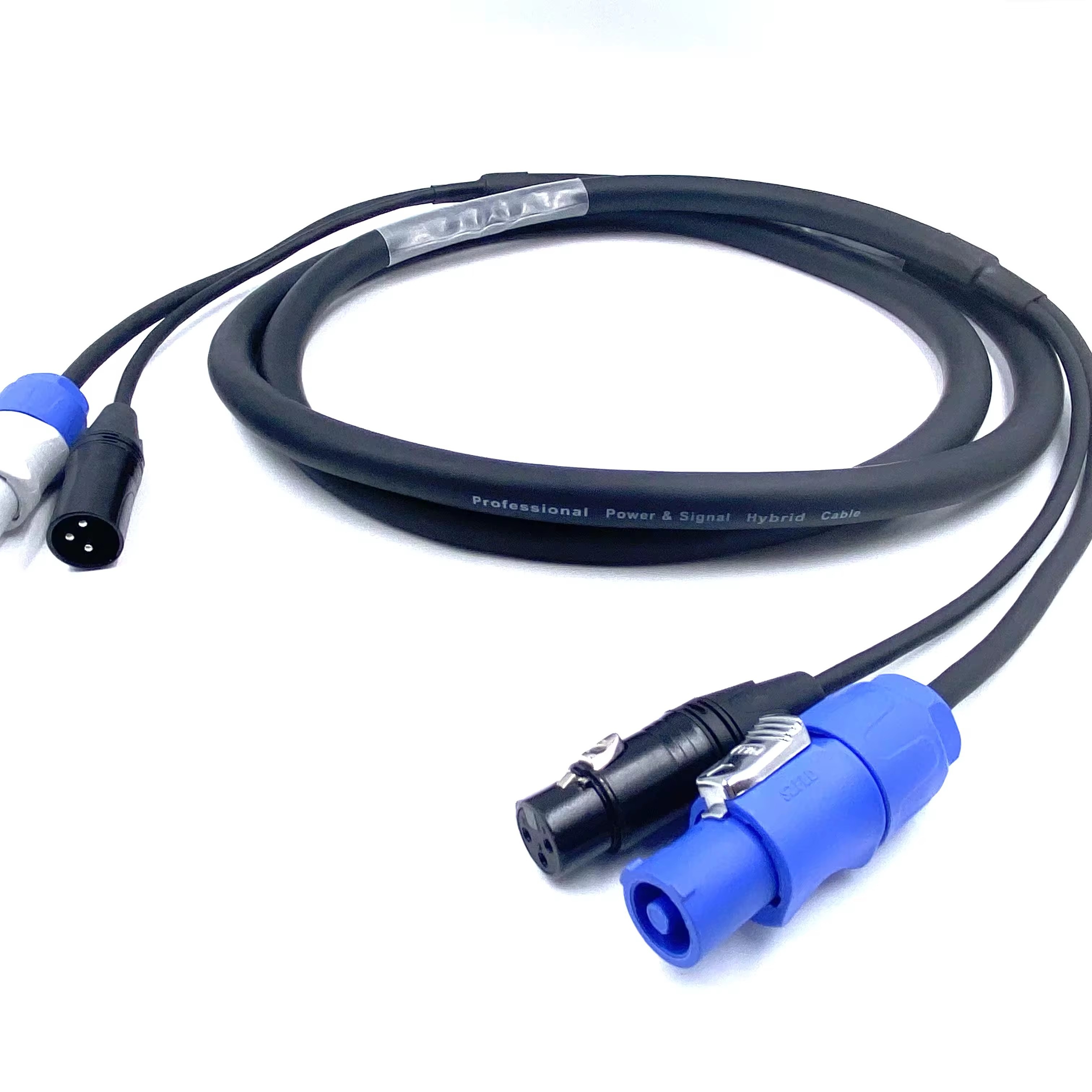 powercon XLR Power DMX Combi Combo Cable length Can be Customized